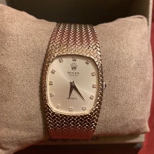 Stainless Steel Silver Rolex women’s watch